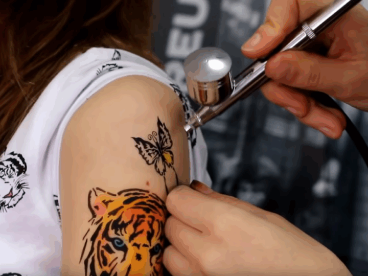 Kids Can Now Have Fun with Airbrush Tattoos